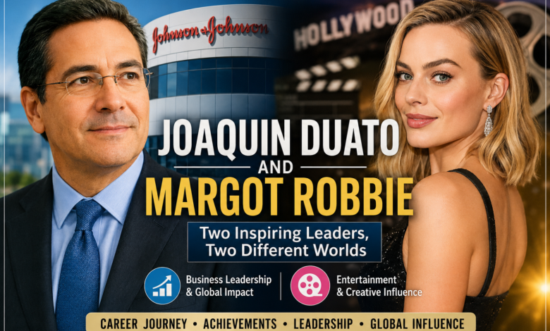 Joaquin Duato and Margot Robbie
